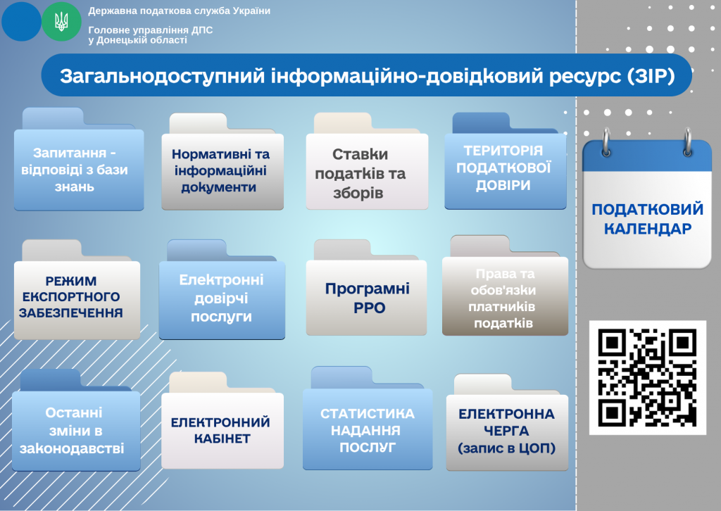 Податковий сервіс ЗІР – для вирішення питань платників податків