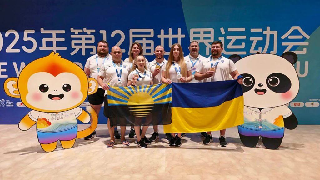 Пауерліфтери Донеччини здобули чотири медалі на XII Всесвітніх іграх у Китаї