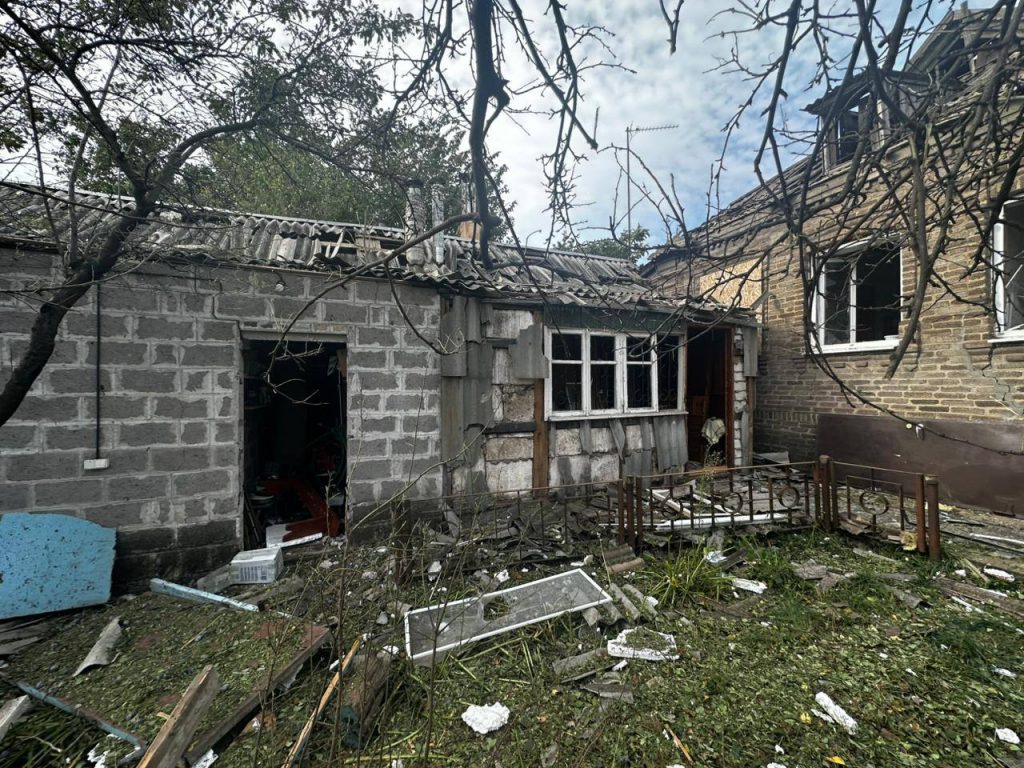 Рано вранці 30 вересня росіяни вдарили про приватному будинку у Краматорську