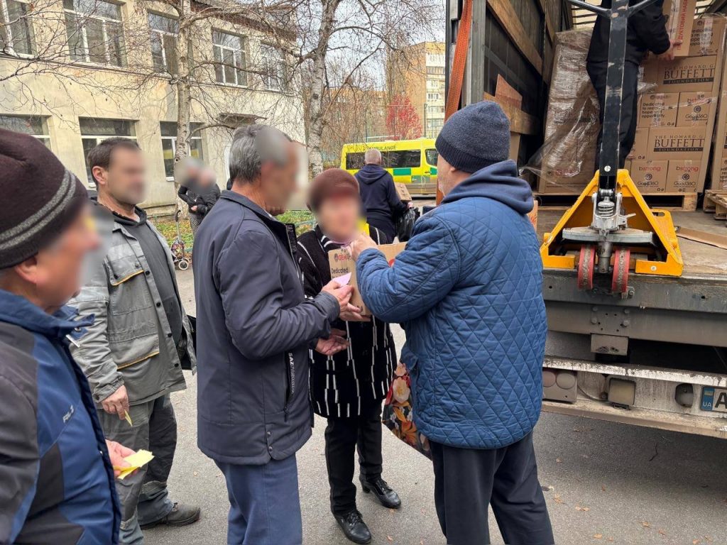 Краматорці отримують гуманітарну допомогу від GEM